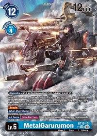 MetalGarurumon (Alternate Art) (BT15-101 SEC) [Exceed Apocalypse]