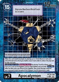 Apocalymon (Special Edition Alternate Art) (BT15-102 SEC) [Exceed Apocalypse]