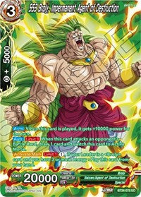 SS3 Broly, Impermanent Agent of Destruction (Collector Booster Silver) (BT24-075) [Beyond Generations]
