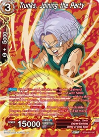 Trunks, Joining the Party (Collector Booster Silver) (BT24-015) [Beyond Generations]