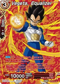 Vegeta, Equalizer (Collector Booster Silver) (BT24-014) [Beyond Generations]