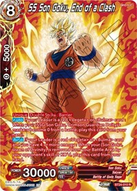 SS Son Goku, End of a Clash (Collector Booster Silver) (BT24-010) [Beyond Generations]
