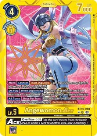 Angewomon ACE (Special Rare) (BT15-038 SP) [Exceed Apocalypse]