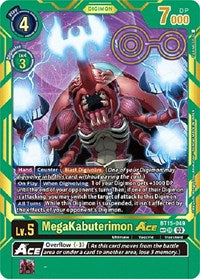 MegaKabuterimon ACE (Special Rare) (BT15-049 SP) [Exceed Apocalypse]