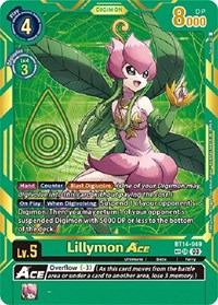 Lillymon ACE (Special Rare) (BT14-049 SP) [Exceed Apocalypse]