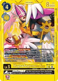 MagnaAngemon ACE (Special Rare) (BT14-037 SP) [Exceed Apocalypse]