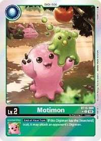 Motimon (Exceed Apocalypse Box Promotion Pack) (BT15-004 U) [Exceed Apocalypse]