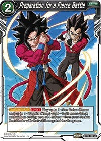 Preparation for a Fierce Battle (BT24-123) [Beyond Generations]
