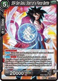 SS4 Son Goku, Start of a Fierce Battle (BT24-116) [Beyond Generations]
