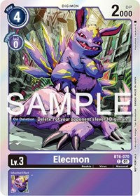 Elecmon (Official Tournament Pack Vol.12) (BT6-070 C) [Double Diamond]