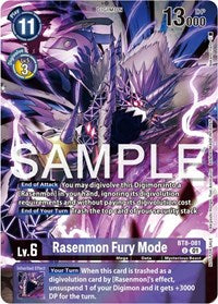 Rasenmon Fury Mode (Official Tournament Pack Vol.12) (BT8-081 U) [New Awakening]