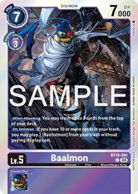 Baalmon (Winner Pack -Exceed Apocalypse-) (BT10-081 C) [Xros Encounter]
