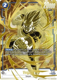 Vegeta - FP-007 (Gold) (FP-007) [Fusion World Promotion Cards and Packs]