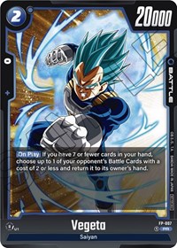Vegeta - FP-007 (FP-007) [Fusion World Promotion Cards and Packs]