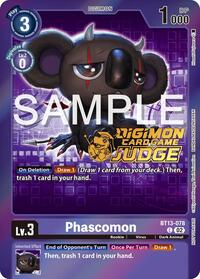 Phascomon (Judge Pack 5) (BT13-078 C) [Versus Royal Knights]