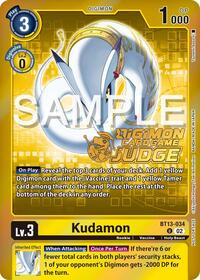 Kudamon (Judge Pack 5) (BT13-034 U) [Versus Royal Knights]