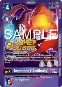 Impmon (X Antibody) (Judge Pack 5) (BT12-073 C) [Across Time]