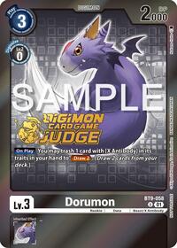 Dorumon (Judge Pack 5) (BT9-058 U) [X Record]