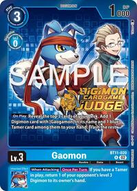 Gaomon (Judge Pack 5) (BT11-020 R) [Dimensional Phase]