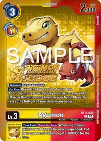 Agumon - BT12-034 (Judge Pack 5) (BT12-034 C) [Across Time]