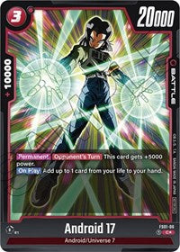 Android 17 (Tournament Pack 01) (FS01-06) [Tournament and Championship Promos]