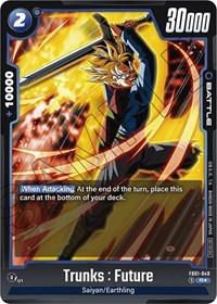 Trunks : Future - FB01-049 (Tournament Pack 01) (FB01-049) [Tournament and Championship Promos]