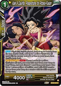 Kale & Caulifla, Preparations for Potara-Fusion (BT24-107) [Beyond Generations]