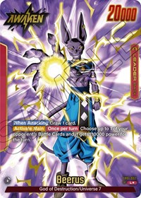 Beerus - FB01-002 (Alternate Art) (FB01-002) [Awakened Pulse]