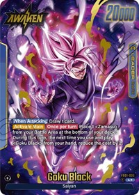 Goku Black - FB01-035 (Alternate Art) (FB01-035) [Awakened Pulse]