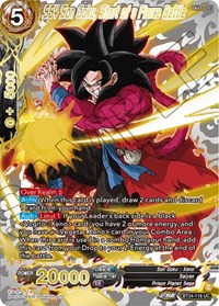 SS4 Son Goku, Start of a Fierce Battle (Collector Booster Gold) (BT24-116) [Beyond Generations]