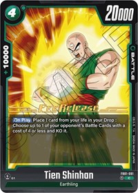 Tien Shinhan - FB01-091 (FB01-091) [Awakened Pulse Pre-Release Cards]