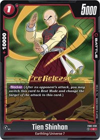 Tien Shinhan - FB01-018 (FB01-018) [Awakened Pulse Pre-Release Cards]