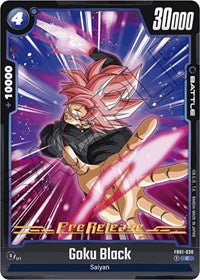 Goku Black - FB01-038 (FB01-038) [Awakened Pulse Pre-Release Cards]