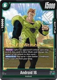 Android 16 - FB01-074 (FB01-074) [Awakened Pulse Pre-Release Cards]