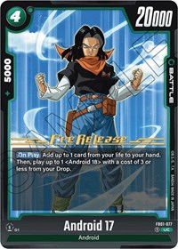 Android 17 - FB01-077 (FB01-077) [Awakened Pulse Pre-Release Cards]