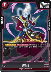 Whis (FB01-004) [Awakened Pulse Pre-Release Cards]