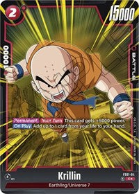 Krillin (Bonus Pack Alternate Art) (FS01-04) [Starter Deck 1: Son Goku]