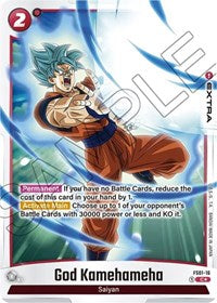 God Kamehameha (Bonus Pack Alternate Art) (FS01-16) [Starter Deck 1: Son Goku]