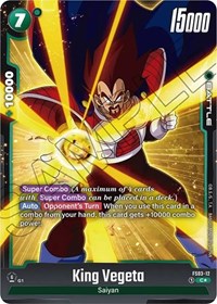 King Vegeta (Bonus Pack Alternate Art) (FS03-12) [Starter Deck 3: Broly]