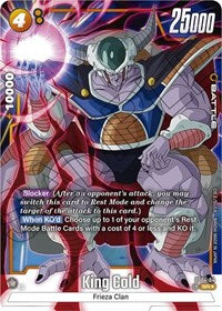 King Cold (Bonus Pack Alternate Art) (FS04-04) [Starter Deck 4: Frieza]