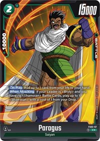 Paragus - FS03-07 (Bonus Pack Alternate Art) (FS03-07) [Starter Deck 3: Broly]