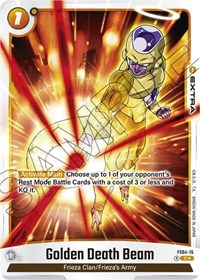 Golden Death Beam (Bonus Pack Alternate Art) (FS04-15) [Starter Deck 4: Frieza]