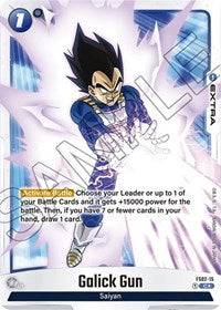 Galick Gun (Bonus Pack Alternate Art) (FS02-15) [Starter Deck 2: Vegeta]