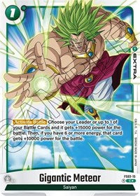 Gigantic Meteor (Bonus Pack Alternate Art) (FS03-15) [Starter Deck 3: Broly]