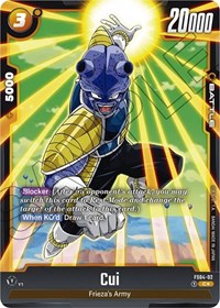 Cui (Bonus Pack Alternate Art) (FS04-02) [Starter Deck 4: Frieza]