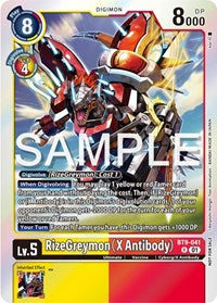 RizeGreymon (X Antibody) (Event Pack 6) (BT9-041 R) [X Record]