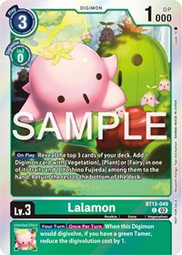 Lalamon (Event Pack 6) (BT13-049 C) [Versus Royal Knights]