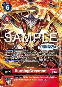BurningGreymon (Ultimate Cup 2024) (BT12-013 U) [Across Time]