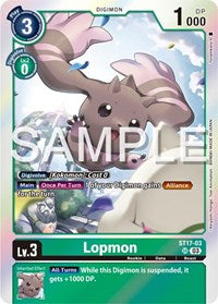 Lopmon (ST17-03 SR) [Starter Deck 17: Double Typhoon Advanced Deck Set]