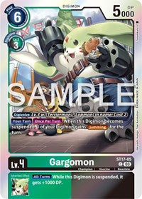 Gargomon (ST17-05 C) [Starter Deck 17: Double Typhoon Advanced Deck Set]